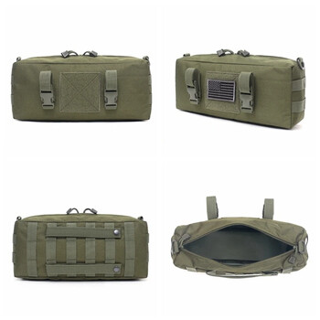 Tactical Molle Pouch για υπαίθρια αθλητικά πολλαπλών χρήσεων Θήκη αύξησης μεγάλης χωρητικότητας Τσάντα σύντομων ταξιδιών για κυνήγι Paintball