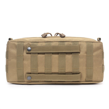 Tactical Molle EDC Nylon Medical Pouch Αδιάβροχο πακέτο μέσης κυνηγιού Ταξιδιωτικές τσάντες ώμου Camping