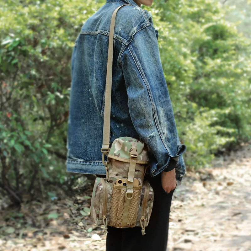 Torbica za bocu vode Molle Torba za rame Držač za telefon Sportovi na otvorenom Putovanja Ribolov Kampiranje Planinarenje Lov Čajnik Torbe oko struka