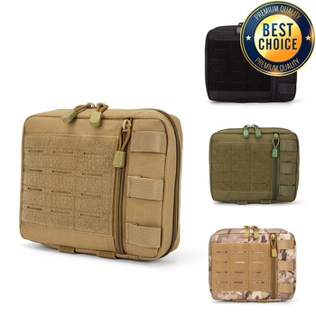 Tactical Molle EDC Medical Pouch Waist Pack Emergency EMT Utility Tool Pouch Комплект за първа помощ Чанта за лов Къмпинг Туризъм