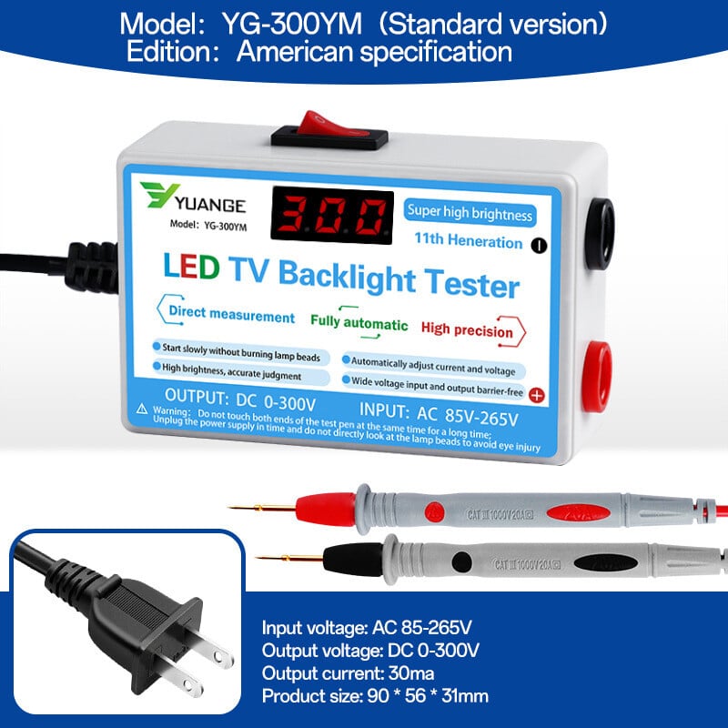 11-то поколение стандартна версия Тестер за английска светлинна лента LED LCD телевизор ремонт инструмент за откриване на лампа за осветяване на мъниста