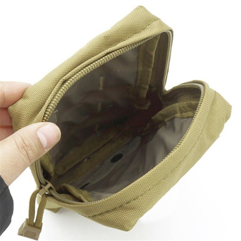 Puzdro Molle Pouch Belt Bag Men Malé vrecko Maskovacie prežitie Náradie Taška na beh Cestovanie Kempovanie Poľovníctvo Airsoft