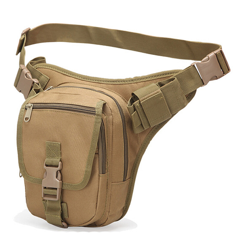 Nova kamuflažna torba za noge za vježbanje na otvorenom Kampiranje Mala torba oko struka Planinarenje Biciklizam Višenamjenski Waterpr