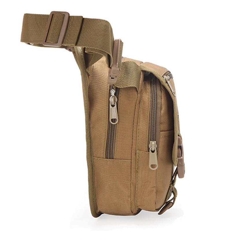 Nova kamuflažna torba za noge za vježbanje na otvorenom Kampiranje Mala torba oko struka Planinarenje Biciklizam Višenamjenski Waterpr