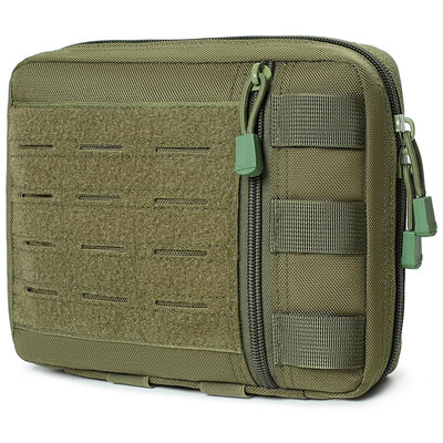 Taktička Molle Admin Pouch Višenamjenska pomoćna torbica laserski izrezana Modularna EMT EDC organizatorska torbica za alat