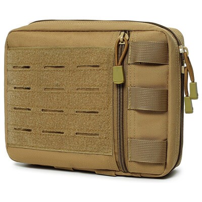 Taktička Molle Admin Pouch Višenamjenska pomoćna torbica laserski izrezana Modularna EMT EDC organizatorska torbica za alat