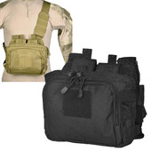 Torba za prsa Taktička torba za rame 2 Banger Gun Bag Muške vanjske torbe Messenger Range Torbe Kampiranje Putovanje Planinarenje Lov Torba preko ramena