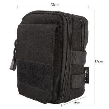 Мъжки тактически Molle Pouch Waist Pack Bag Pocket Waist Pack Running Pouch Къмпинг чанти Мек гръб