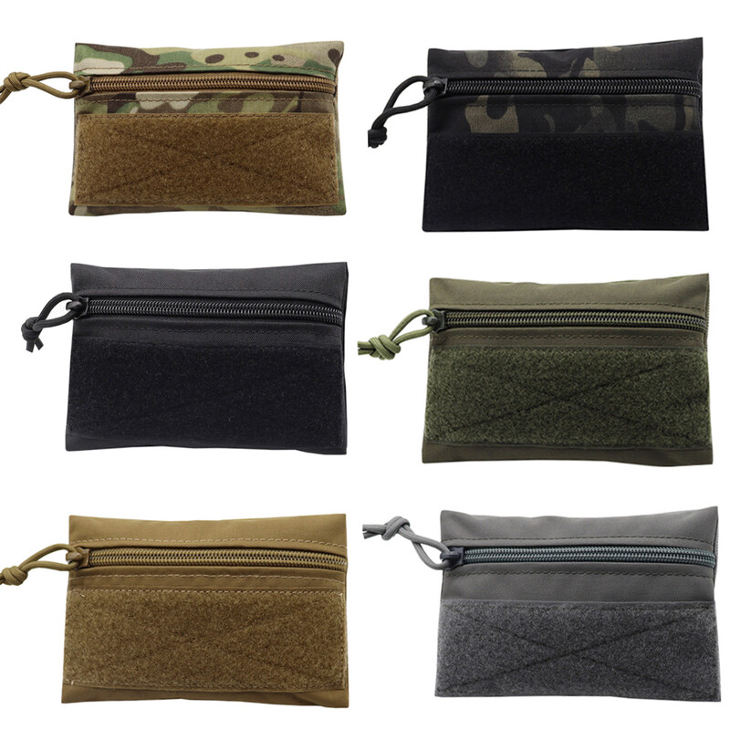 VULPO Taktické mikro puzdro na cukríky Prenosné úložné vrecko Poľovnícka vesta Nášivka Puzdro na MK3 MK4 Airsoft Chest Rig Vesta Pripevnené puzdro