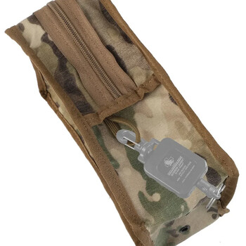 GP Pouch Tall Обща помощна опаковка Laser Cut Molle Очила за нощно виждане Съхранение Заден панел Аксесоари за лов