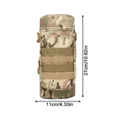 Taktička Molle torba za držač boce za vodu, torbica za hidrataciju, torbica za kuhalo vode s remenom Odgovara do 32 oz. Za planinarenje i ribolov