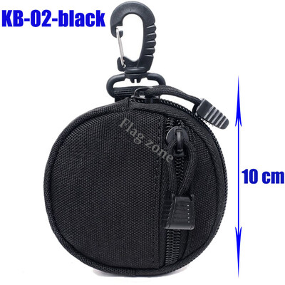 1000D Tactical EDC Pouch Molle Wallet Bag Портативен ключ Портмоне за монети Waist Fanny Pack Чанта за слушалки Мини ключодържател Пауч Hunting