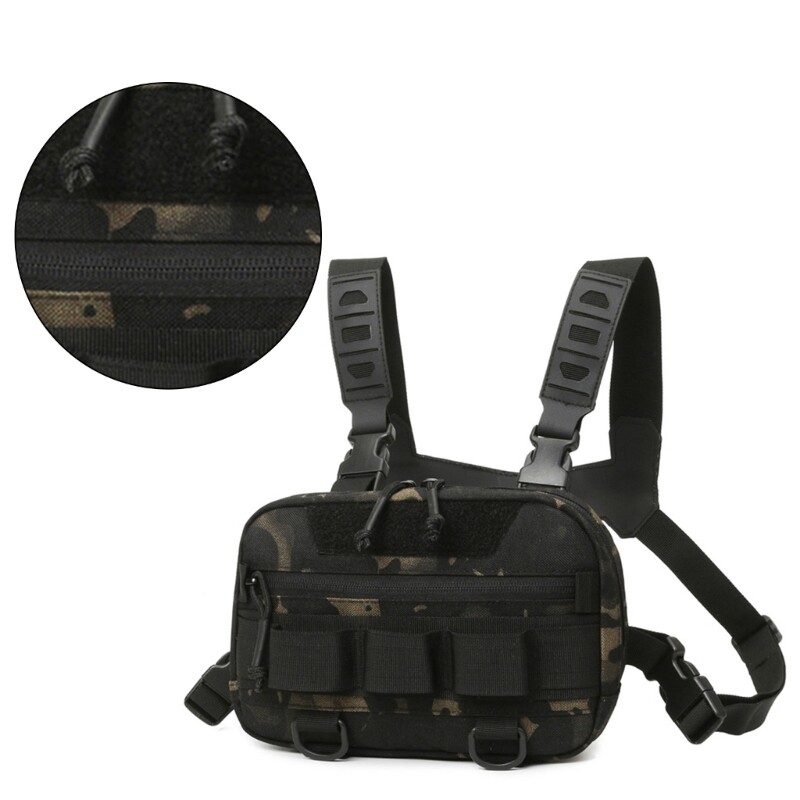 Taktická náprsná taška N0HA, ľahká rybárska náprsná taška, bežecká batoh, vonkajšia cestovná vesta pre ženy a mužov