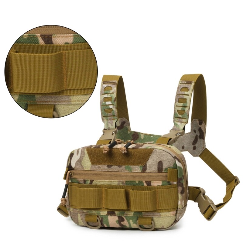 Taktická náprsná taška N0HA, ľahká rybárska náprsná taška, bežecká batoh, vonkajšia cestovná vesta pre ženy a mužov