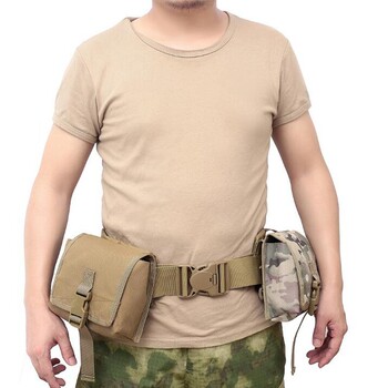 Тактически Molle 6 дупки, сгъваема чанта за списания, амуниция EDC чанта 12GA, 12 калибър, чанта за куршуми, ловни аксесоари, чанта за инструменти, чанта