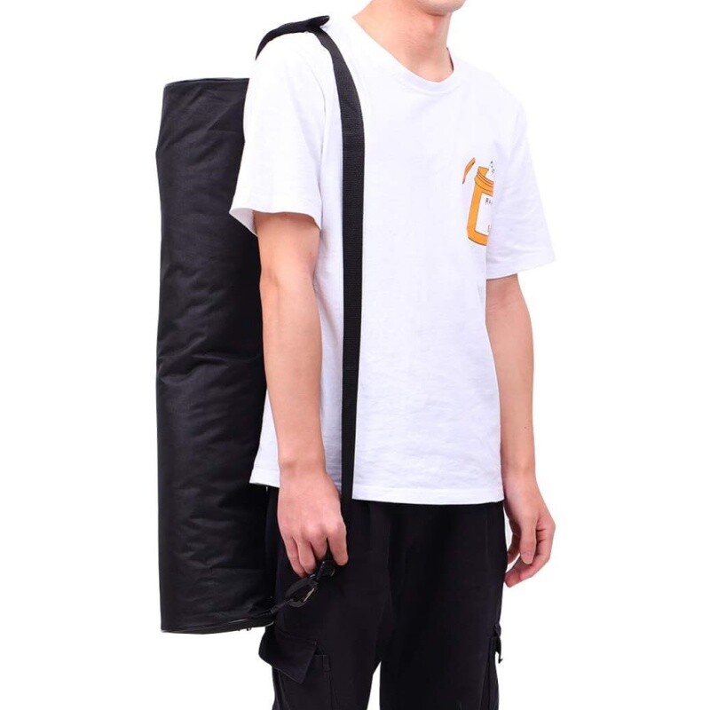 Torba za prostirku za jogu s patentnim zatvaračem Vodootporna platnena prostirka za jogu Torba za nošenje Torba za pohranu Držač prostirke za jogu s podesivim remenom za nošenje