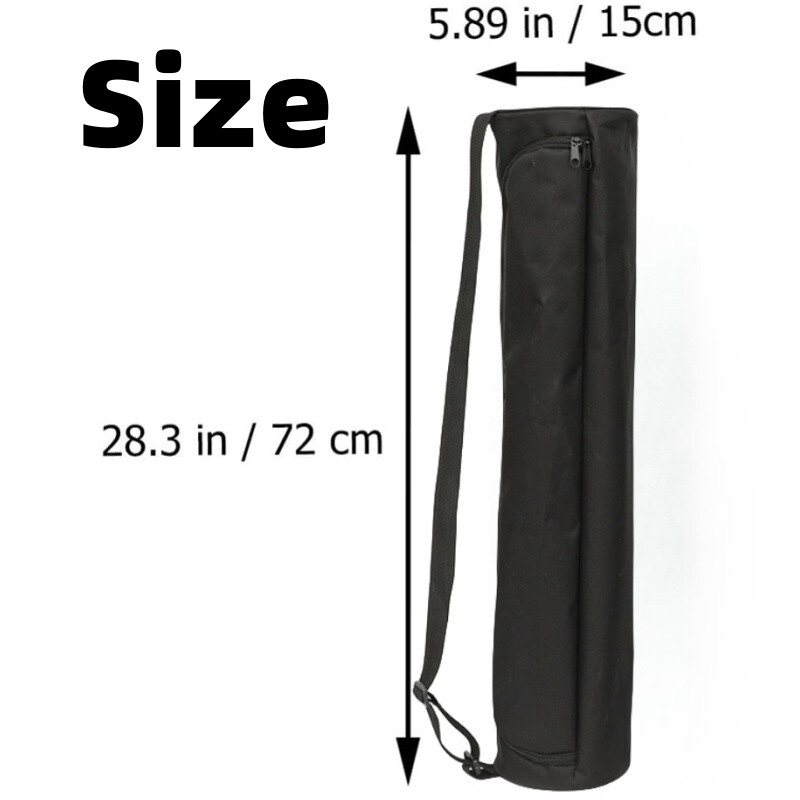 Torba za prostirku za jogu s patentnim zatvaračem Vodootporna platnena prostirka za jogu Torba za nošenje Torba za pohranu Držač prostirke za jogu s podesivim remenom za nošenje