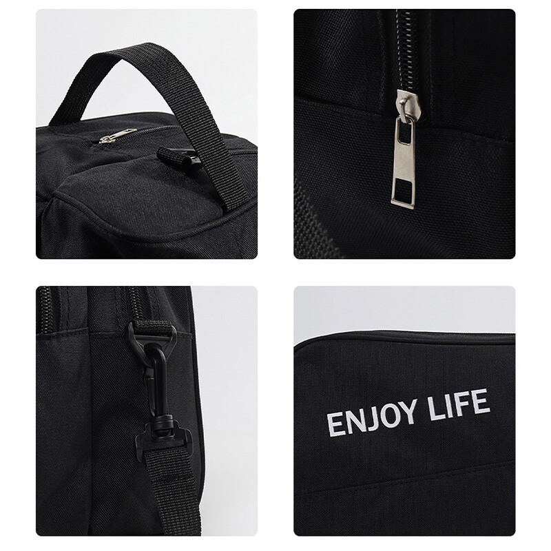 1бр. Чанта за фитнес Дамска Мъжка Спортна чанта за през рамо Спортна чанта за пътуване с голям капацитет Водоустойчива чанта за плуване за ежедневно развлечение Йога