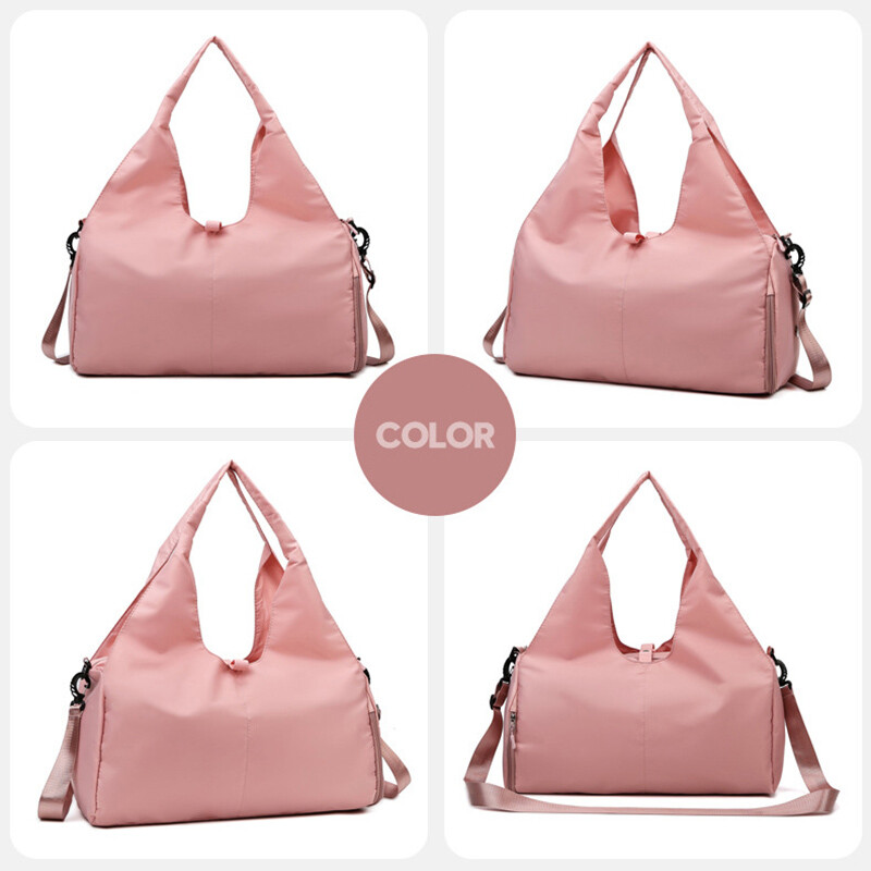 Постелка за йога Фитнес чанта за жени Спортни чанти Пътуване Фитнес чанта Чанта за йога Плуване Чанта за през рамо Голям капацитет с презрамка