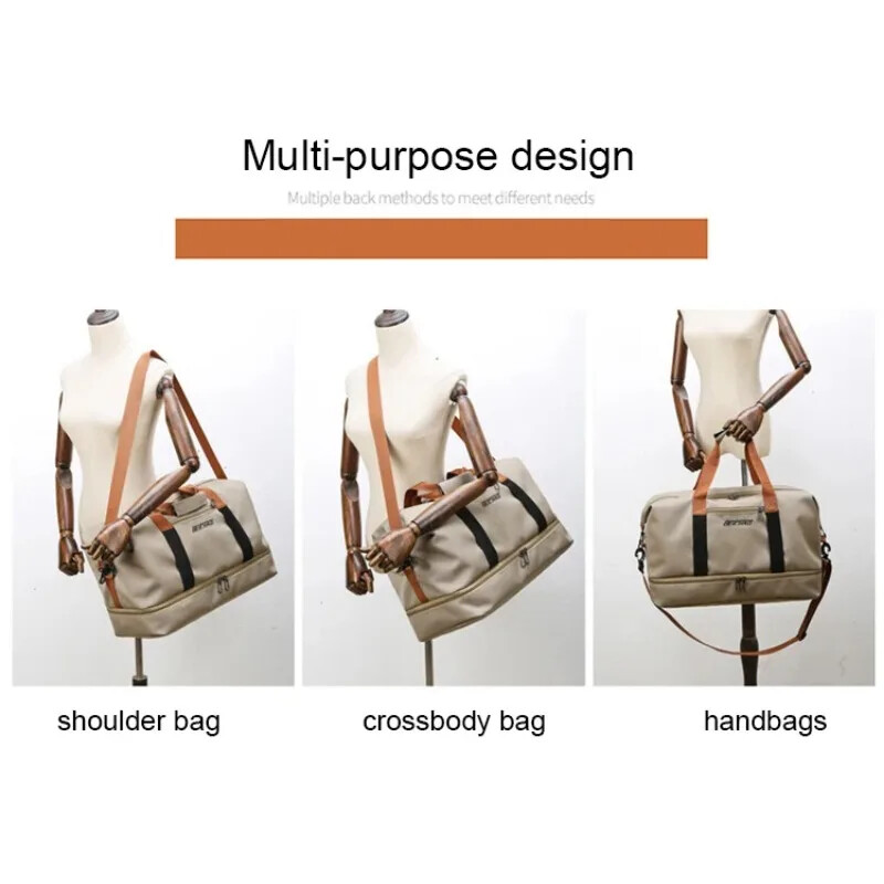 Cestovná taška do posilňovne, batožina na krátke vzdialenosti, prenosná fitness taška, taška cez rameno, náprsná taška cez rameno, kabelka, cestovná taška, taška na víkend