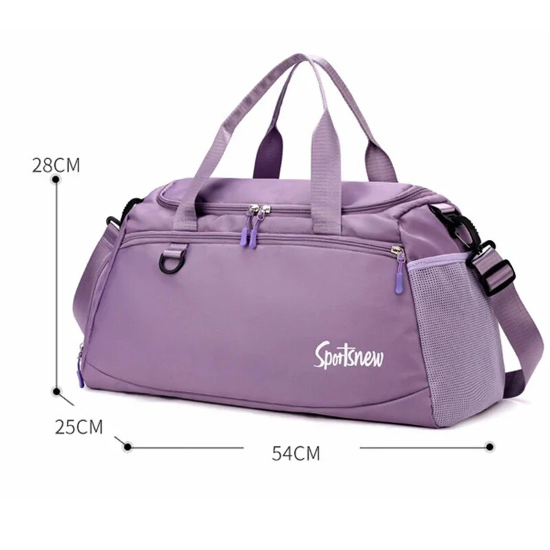 Torba za teretanu velikog kapaciteta Žene Muškarci Torbe za putnu prtljagu Suhe torbe za mokro odvajanje Tote torbe Trekking Duffle torbe Torbe za fitness trening