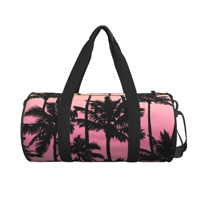 Sunset Horse Torba za teretanu Cool životinjski print Sportske torbe za putni trening Muški dizajn Velika retro torba za fitness Ručne torbice za vikend