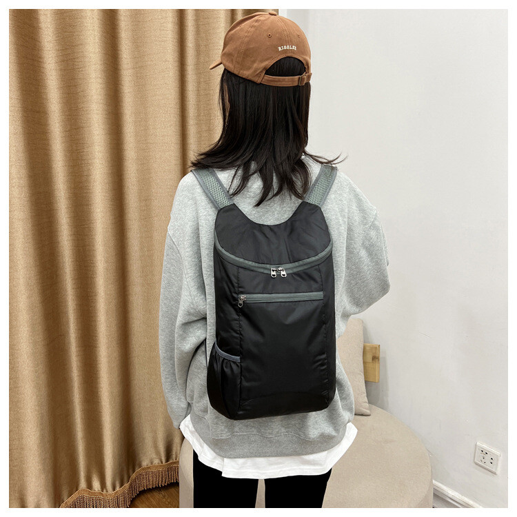 Muži a ženy ultraľahká skladacia taška, ľahký prenosný zbaliteľný skladací batoh, outdoorový športový turistický skladací batoh