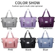 Putna platna torba velikog kapaciteta Mokro suho odvajanje, dvostruka namjena, torba za pohranu u fitnes centru za muškarce, žene