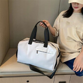 Veľkokapacitná taška na jogu a posilňovňu, nepremokavá dámska plávanie, outdoorové športové tašky, multifunkčná cestovná taška cez ruku, víkendová taška