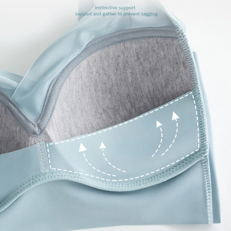 Ženski čipkasti sportski grudnjaci Plus veličine Bešavni grudnjak Bralette Ženski prsluk s grudnjakom bez leđa Ženski bežični gornji dio otporan na udarce L-3XL