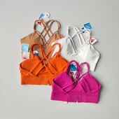 Ženski ljetni grudnjak otporan na udarce Prekrasna leđa i sportska vanjska odjeća za trčanje, fitness, joga, grudnjak bez rukava