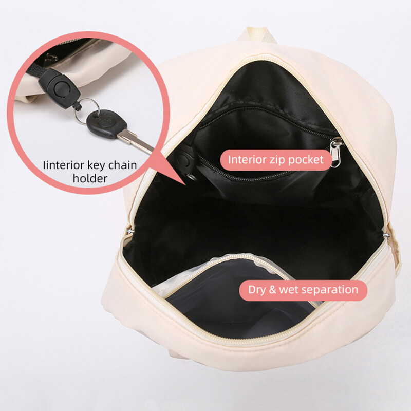 Ruksak za teretanu Putna torba za plivanje za žene Muškarci s cipelama Džepna torba za suho i mokro Vanjski bazen Škola za fitness Torba za jogu