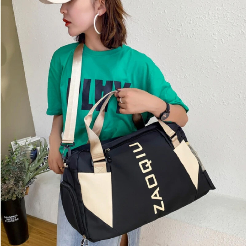 Putna torba za teretanu Suho mokro Ženske sportske torbe za jogu Fitness trening Torbe na rame preko ramena Torba za odlaganje cipela Džep za prtljagu