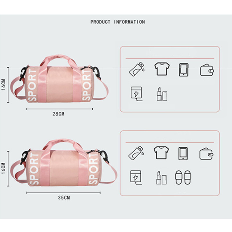 Torba za teretanu za vikend fitness zabavu Dječja torba za ples za male djevojčice Ženska torbica za plivanje Ručna torbica za putovanja Žene Sport