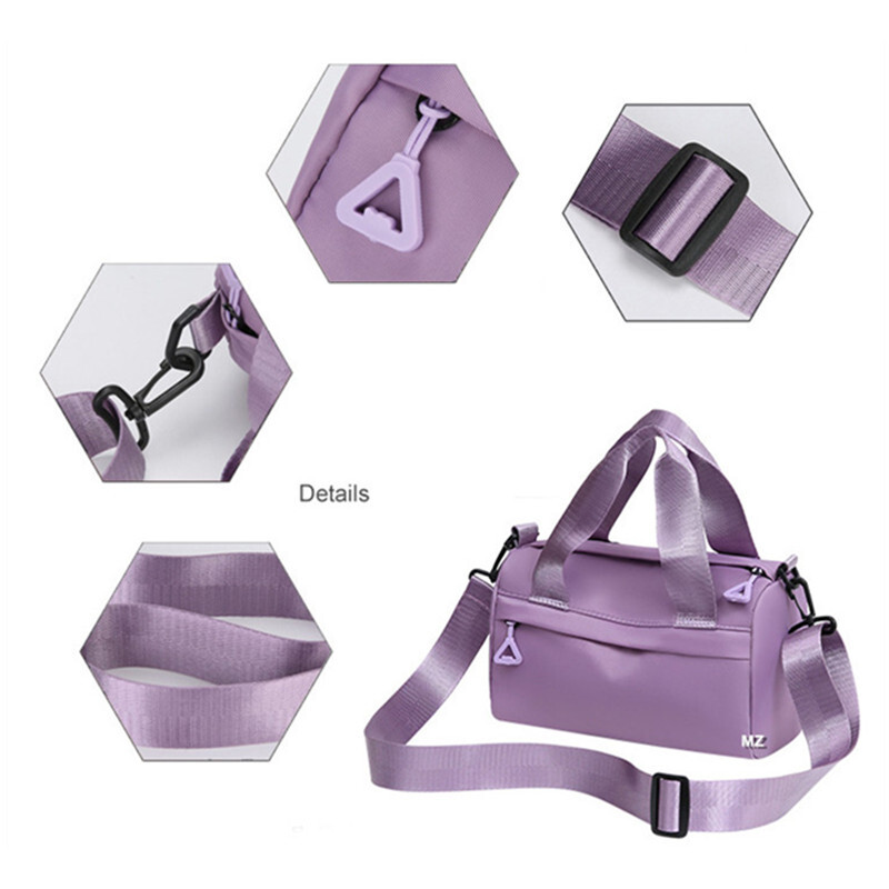 Torba za teretanu za žene Muškarci Mala fitnes torba Mini ružičasta putna ambalaža Ljubičasta lagana slatka Bolsas sportske torbe za vježbanje na rame