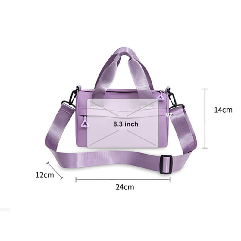 Torba za teretanu za žene Muškarci Mala fitnes torba Mini ružičasta putna ambalaža Ljubičasta lagana slatka Bolsas sportske torbe za vježbanje na rame