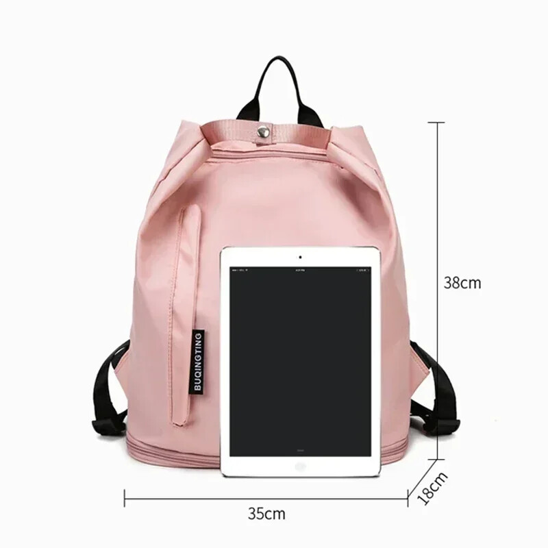 Ženske torbe za teretanu Ruksak za fitness Lagana vodootporna torba za plivanje Yoga Sport Dry Wet Bag s pretincem za cipele Fashion Weekend