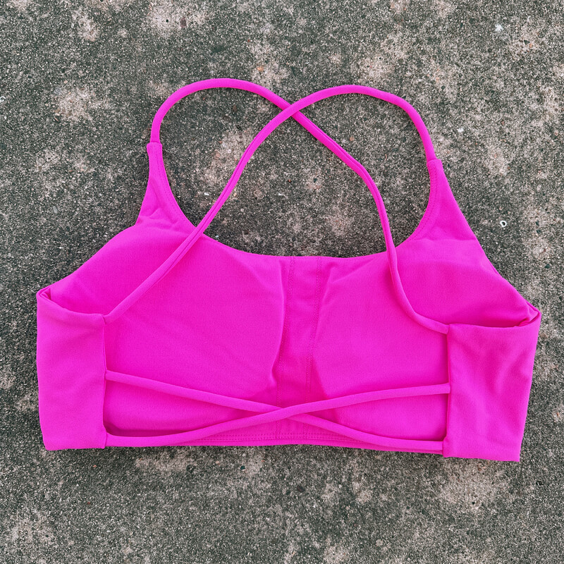 Jednobojni uski sveobuhvatni trening Ženski grudnjak za fitness Cross Back Joga donje rublje Gym Sport Top Hollow Back Push Up Jastučić za prsa