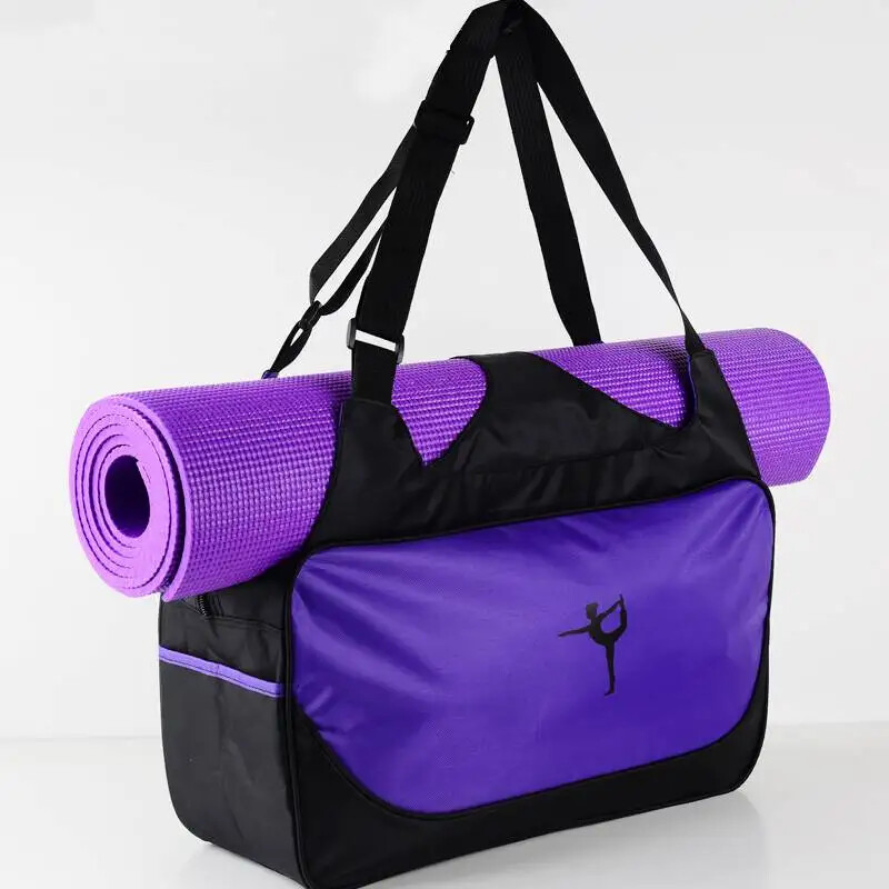 Fitness Yoga Bag Prijenosna joga prostirka Ručna torbica Sportska torba za žene Pilates Yoga Ples Vježbe Putna ruksak Torba za teretanu Paket prtljage