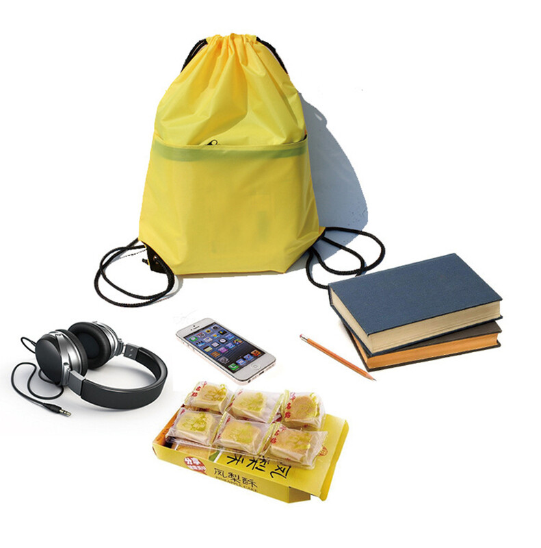 Vodootporni patentni zatvarač Gym Sport Fitness Torba Sklopivi ruksak S vezicom Trgovina Džepna planinarska torba za kampiranje Torba za plivanje na plaži