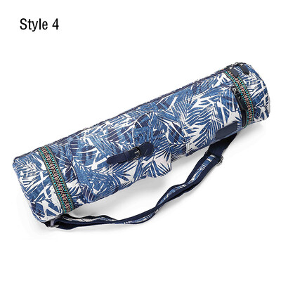 5-farebná potlačená taška na jogu, prenosná športová podložka, taška na pilates podložku, batoh na fitness a tanečnú podložku do posilňovne