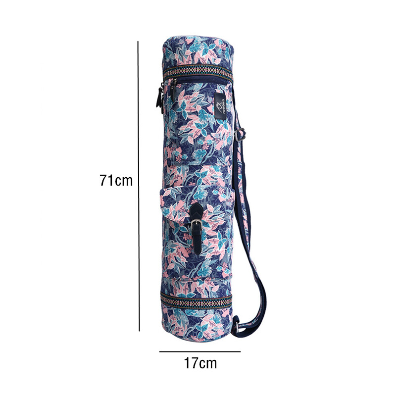 5-farebná potlačená taška na jogu, prenosná športová podložka, taška na pilates podložku, batoh na fitness a tanečnú podložku do posilňovne