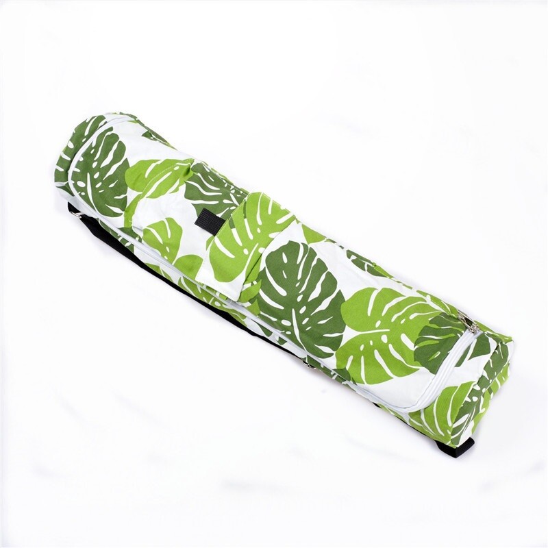 Platnena torba za jogu s nosačima za jedno rame, torba za prostirke za jogu, prostirka za teretanu, ruksak, torbica za prostirke za pilates, manje od 6 mm (samo torba)