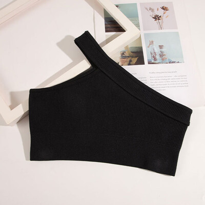 CHRLEISURE Sportski grudnjak Rebrasto bešavno donje rublje Ženski skraćeni gornji elastični uski prsluk Fitness Push Up grudnjak Sportska odjeća na otvorenom