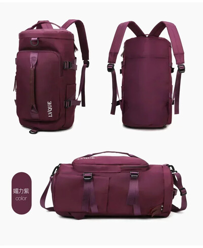 Torbe za teretanu za fitness trening Muškarci Žene Sportska torba za putovanja na otvorenom Višenamjenska torba za suho i mokro odvajanje