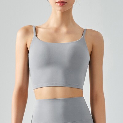 Push up gornji sportski grudnjak za žene Fiksne podstavljene push up majice prsluk za fitness Grudnjak za trčanje u teretani Yoga donje rublje Prozračni gornji sportski grudnjak