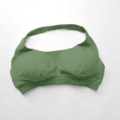 NCLAGEN Ženski bešavni sportski grudnjak bez leđa Odjeća za teretanu Activewaer Impact Band Fitness Tank Workout Topovi za jogu bez leđa