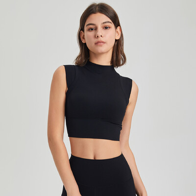 Dámska športová podprsenka s push-up efektom, športová vesta, dámska športová podprsenka s vysokým nárazom, push-up podprsenka na jogu, športová vesta, dámska cvičebná vesta, dámska nárazuvzdorná podprsenka