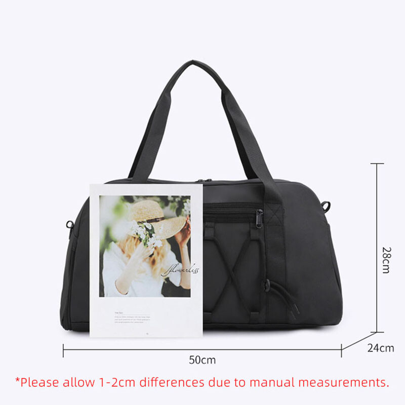 Sportska torba za teretanu Putne torbe za fitness Torbe za preko ramena Suho mokro za trening s džepom za cipele za muškarce Žene Weekender Duffel