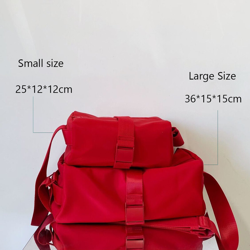 QUESHARK Dámska ležérna jednofarebná oxfordská látková crossbody taška do posilňovne, športová veterná veľkokapacitná fitness taška, taška na hrianky